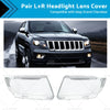 Jeep Grand Cherokee L+R Headlight Lens Covers (2011-2013)