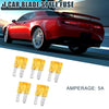 Boat, Truck, RV, Camper, Motorcycle Orange 5pcs 5A Car Mini Blade Fuses