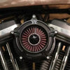 Harley M8 Softail (2018-2021) Black / White Air Cleaner Intake Filter