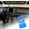 Jeep Wrangler JL Cigarette Lighter USB Socket Cover Trim (2018-2023)