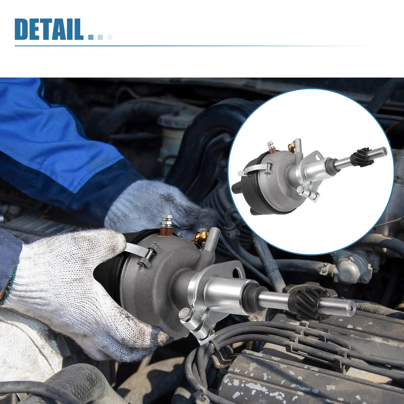 Ford 8N - Silver Tone Tractor Distributor (1939-1947)