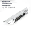 Toyota Exterior Door Tailgate Handle Silver Tone