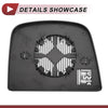 Chevrolet Heated Left Driver Side Upper Tow Mirror Glass
