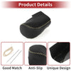 Honda HR-V (2023-2024) Black Beige Faux Leather Gear Shift Knob Cover