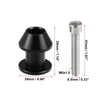 Yamaha Pair 6mm M6x1.0 Black Swing Arm Spools Sliders Stand
