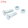 Honda CG125 M10x1.25 Motorcycle Kickstand Screws w/ Nuts
