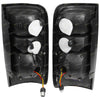 Clear LED Tail Lights LH+RH / 2 x / Toyota Landcruiser (1990–1997)