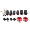Various Bikes CNC 7/8'' Motorcycle Handlebar Grips & End Cap Plugs