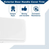 Land Rover LR4 / Discovery 4 White Exterior Door Handle Cover Trim (2010-2016)