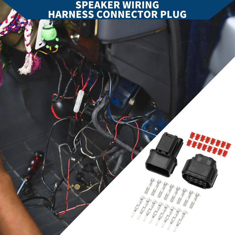 Honda 8 Pin Speaker Wiring Harness Connector
