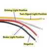 Toyota Camry Smoked LED Rear Bumper Reflector Brake Stop Light