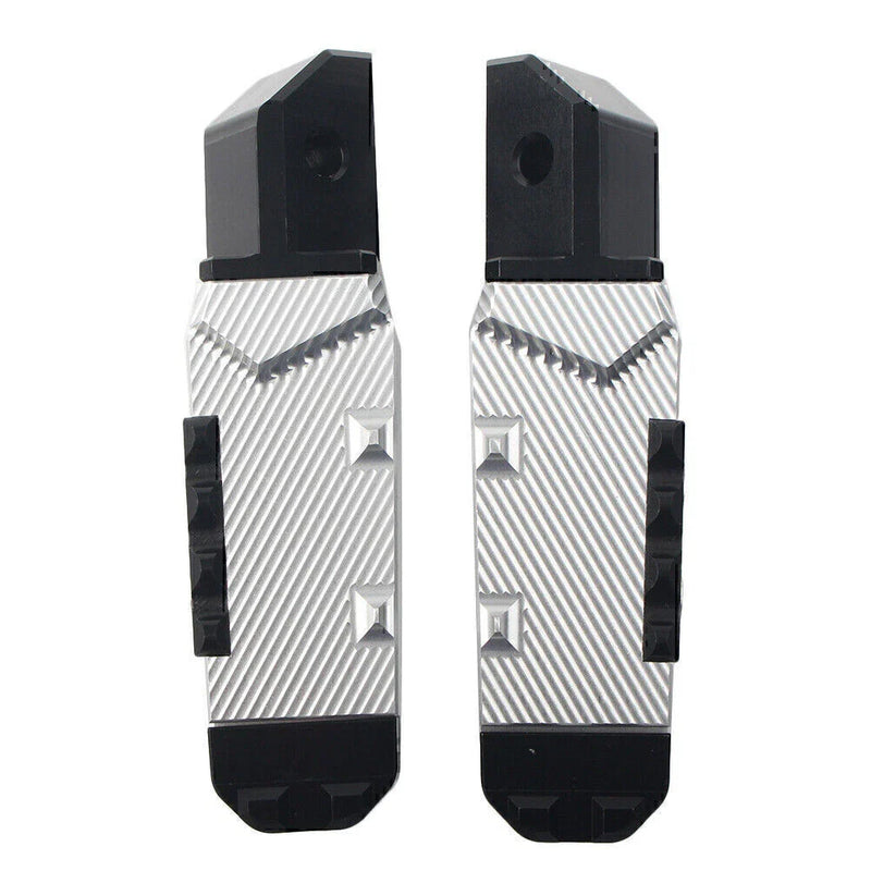 Honda CBR600RR CBR600 F4 F4i Silver Rear Passenger Foot Pegs (2003-2012)