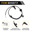 Kia Pride (2003-2007) 1 x Sensor ABS Wheel Speed Sensor