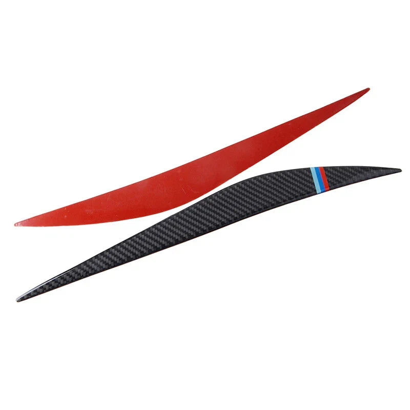 BMW F30 F35 Carbon Fiber Headlight Eyebrow Cover Trim (2003-2018)