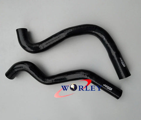 Toyota LandCruiser FZJ80 1FZFE 1992-1998 BLUE Silicone Radiator Hose