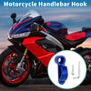 Motorcycle Helmet CNC Aluminum Blue Handlebar Hook