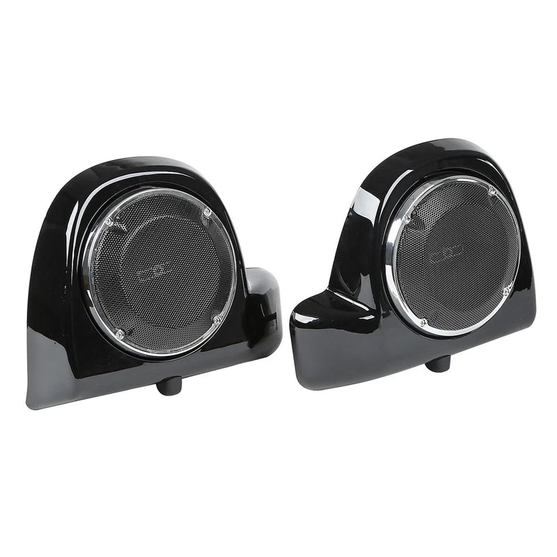 Harley Touring Speaker Pod Grills 6.5" Lower Vented Fairing (2014 - 2023)