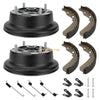 Kawasaki KAF400 Mule 600 610 2 x Rear Drums & Shoes (2005–2016)