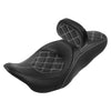 Harley Road Glide Driver Passenger Seat w/ Backrest Pad (2009-2023)