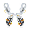 Harley Touring 1-1/4" Short Angled Mount Highway Engine Guard Footpegs (2009-2023)