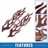 Motorcycle Gas Tank Decal 10.12''x4.80'' Gas Tank Sticker