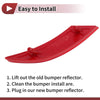 Ford Focus Rear Left Bumper Reflector (2012-2018)