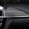 BMW F30 Series 3 Real Carbon Fiber Center Console Dashboard Cover Trim Fit