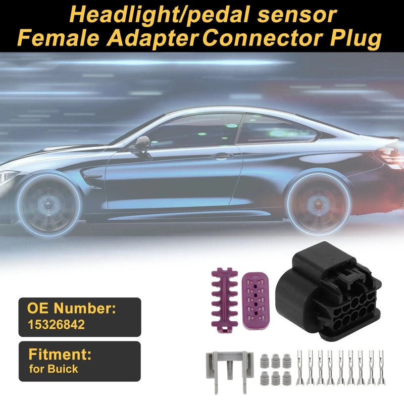 Buick Female Adapter Set 10-Pin Connector Plug