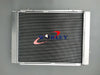 Holden Commodore VB VC VH VK V6 Aluminum Radiator + 2 Fans (78-86)