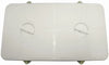 Waterproof Deck Plate - Rectangular 500mm x 250mm, Made in USA, White