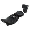 Harley Street Glide (2014-2023) Blue Stitch Driver Passenger Seat Backrest