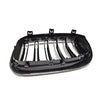 BMW X3 G01 X4 G02 2018-2021 Real Carbon Fiber Front Bumper Grille Mesh Trim