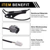 Toyota Prius ABS Wheel Speed Sensor Left Rear 1Pc (2012–2015)