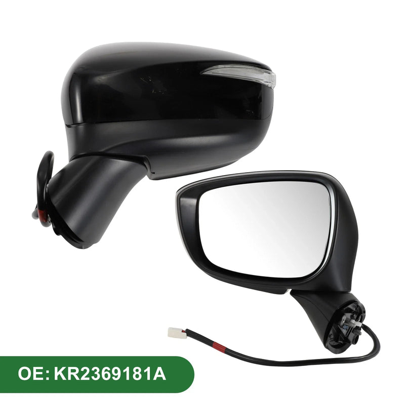 MAZDA CX-5 2015-2016 Manual Folding Black Left Side Door Mirror