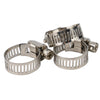 Stainless Steel Clips Drive Hose Clamps Silver Accessories