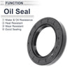 Oil Seal / 40x62x9mm / Seal Ring Rotary Shaft Seal Nitrile Rubber 5 Pcs