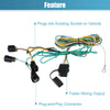 Jeep Wrangler 4-Pin Trailer Wiring Harness (1998-2006)