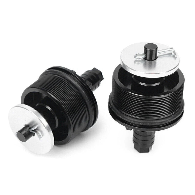 Honda CB400 Aluminum Preload Adjusters  Bolts (1992-1998)