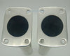 30° Fishing Rod Holder x 2 Stainless Steel Flush Mount Polished