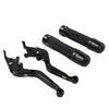 Yamaha FJR XJR 1300 Black Brake Clutch Lever Grip Set (2001-2008)