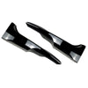 BMW 3 Series E92 E93 Gloss Black Front Bumper Side Splitter (2006-2009)