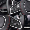 Chevrolet Corvette C8 Carbon Fiber Steering Wheel Button Cover Trim (2020-2023)