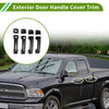 Ford Bronco Carbon Fiber Black Exterior Door Handle Cover Trim (2021-2025)