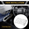 Toyota Tundra 1 Set Front Rear Door Window Switch Cover Trim (2022–2024)
