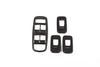 For Jaguar XE 2015-2018 Carbon Window Switch Buttons Cover Overlay Trim