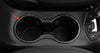 Jeep Compass Carbon Fiber Front Water Cup Holder Cover Trim (2017-2021)