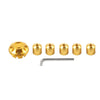 Vespa Primavera / Sprint 150 Gold Front Hubcap Screw Wheel Cover (13-21)