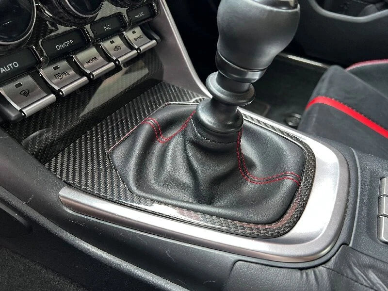 Toyota GR86 / Subaru BRZ 22-24 Carbon Fiber Manual Gear Shift Panel Cover Trim