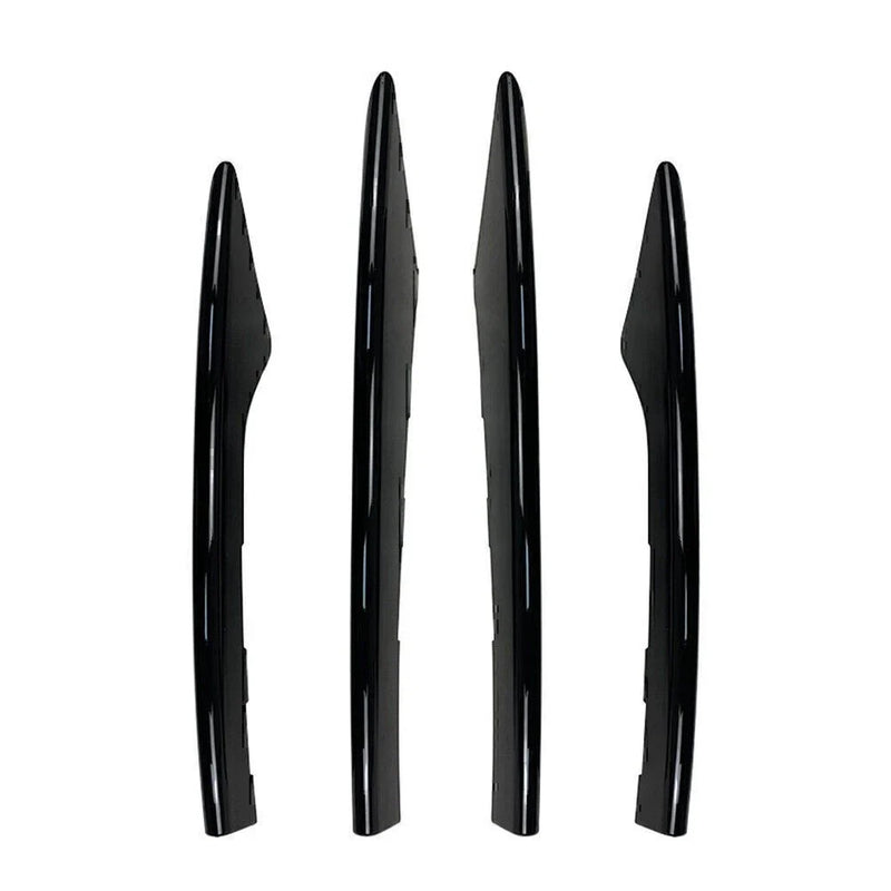 Mercedes Benz E-Class W213 (2021+) Black 4x Fog Light Cover Trim