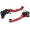 YAMAHA WR 250F WR 450F Red Pivot Brake Clutch Levers (2003-2023)